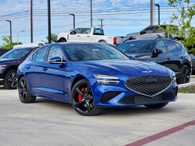 Blue 2026 Genesis G70 3.3T Sport Prestige RWD Sedan Rear-Wheel Drive 8-Speed Automatic