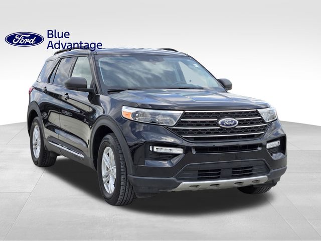 2023 Agate Black Metallic Ford Explorer XLT RWD SUV