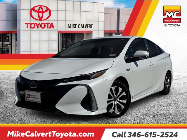 Pearl 2022 Toyota Prius Prime Hatchback Front-Wheel Drive Continuously Variable Transmission