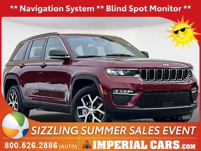 Velvet Red Pearlcoat 2025 Jeep Grand Cherokee Limited 4WD SUV / Crossover Four-Wheel Drive 8-Speed Automatic