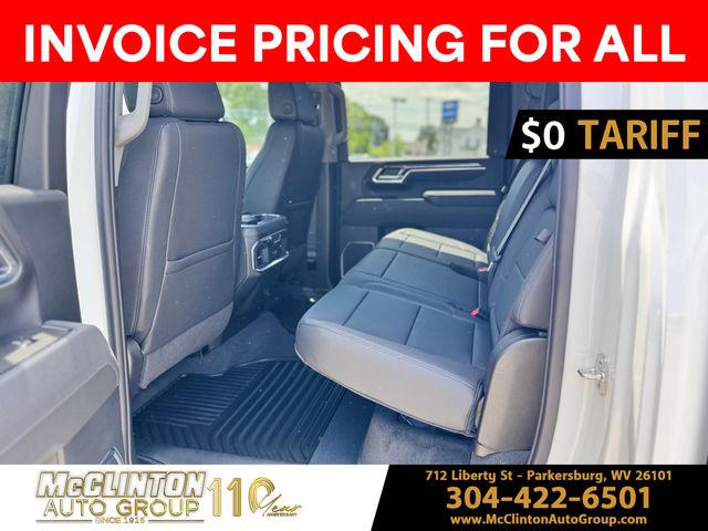 2025 Summit White Chevrolet Silverado 2500HD LTZ 4X4 Truck