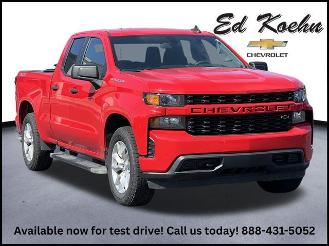 Red Hot 2020 Chevrolet Silverado 1500 Pickup Truck Four-Wheel Drive 8-Speed Automatic