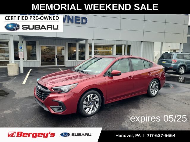 Crimson Red Pearl 2025 Subaru Legacy Limited AWD Sedan All-Wheel Drive Continuously Variable Transmission