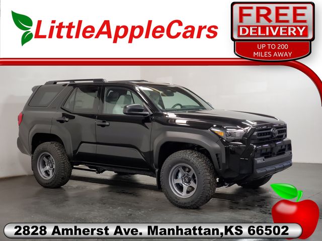 Black 2026 Toyota 4Runner SR5 4WD SUV / Crossover Four-Wheel Drive 8-Speed Automatic