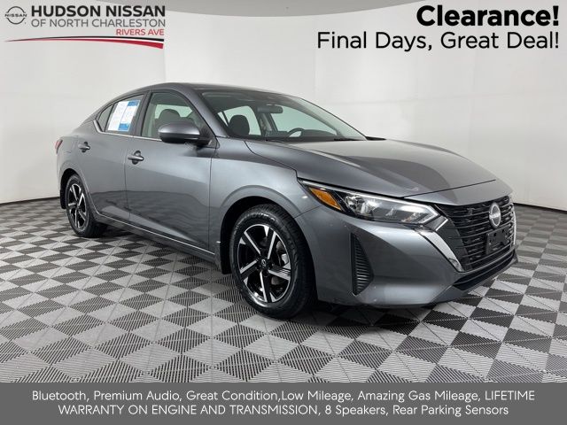 Gray (Gun Metallic) 2025 Nissan Sentra Sedan Front-Wheel Drive Continuously Variable Transmission