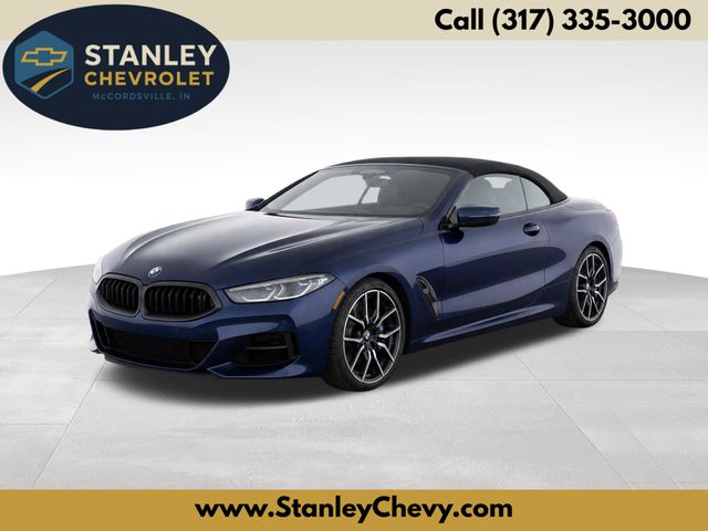 Blue 2026 BMW 8 Series Convertible All-Wheel Drive 8-Speed Automatic