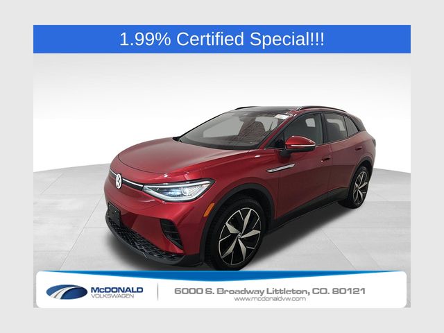 Aurora Red Metallic 2023 Volkswagen ID.4 Pro S AWD SUV / Crossover All-Wheel Drive Automatic