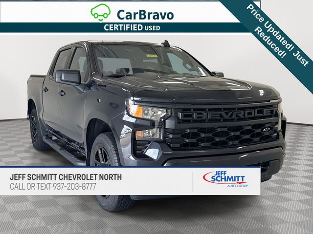 Dark Ash Metallic 2023 Chevrolet Silverado 1500 Pickup Truck Four-Wheel Drive 8-Speed Automatic