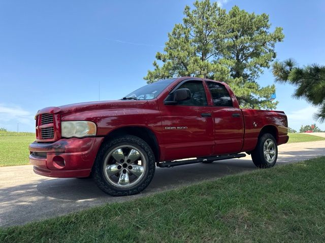 Flame Red 2005 Dodge RAM 1500 Pickup Truck Rear-Wheel Drive 5-Speed Automatic