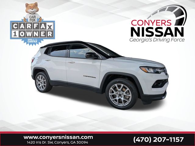 Bright White Clearcoat 2025 Jeep Compass SUV / Crossover Four-Wheel Drive 8-Speed Automatic