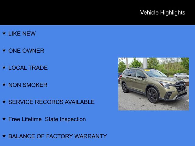 2023 Subaru Ascent Onyx Edition Brown at Bob Ruth Ford