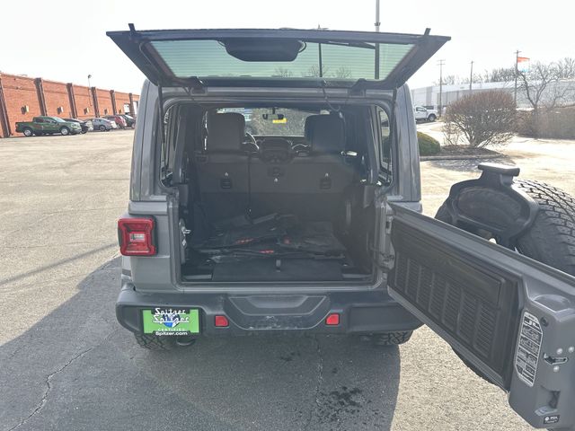 Certified Used 2021 Gray Jeep Unlimited Sahara Altitude image 21