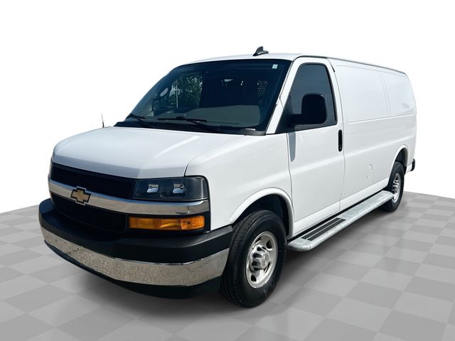 Summit White 2025 Chevrolet Express Cargo Van Rear-Wheel Drive 8-Speed Automatic Overdrive