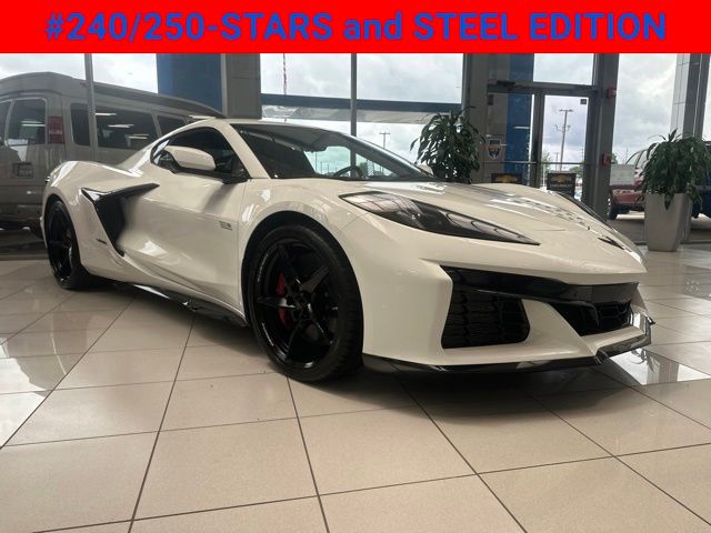 Arctic White 2026 Chevrolet Corvette E-Ray Coupe All-Wheel Drive 8-Speed Dual Clutch