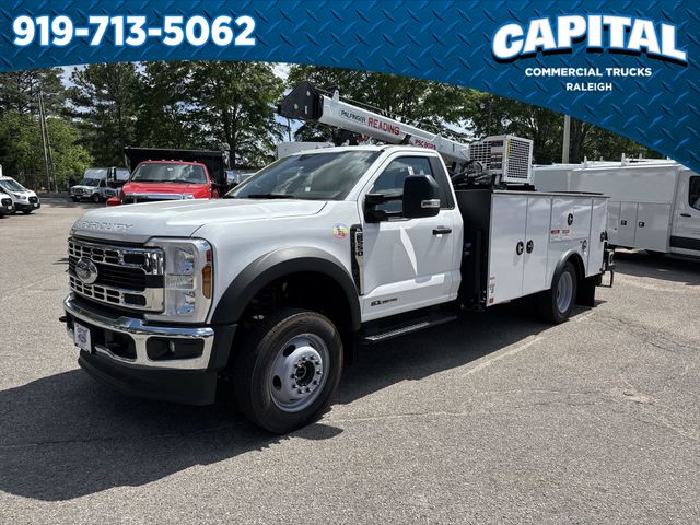 New 2024 White Ford 11FT CRANE BODY image 5