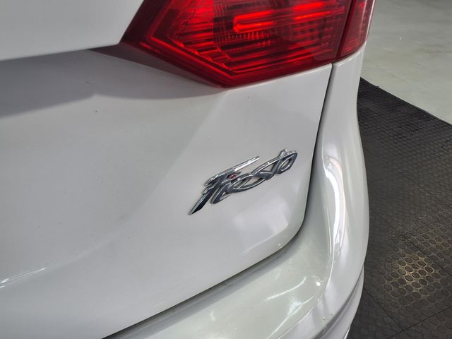 2019 Ford Fiesta S White at DeMontrond Ford