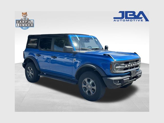 Blue Metallic 2022 Ford Bronco SUV / Crossover Four-Wheel Drive Automatic