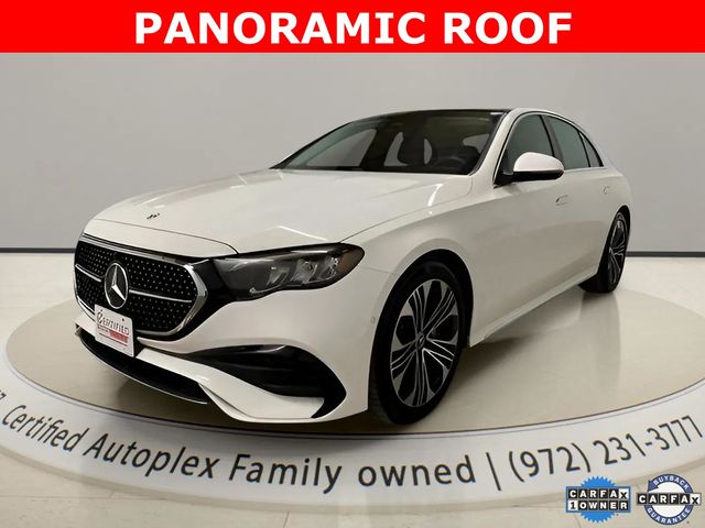 White 2025 Mercedes-Benz E-Class E 350 RWD Sedan Rear-Wheel Drive 9-Speed Automatic