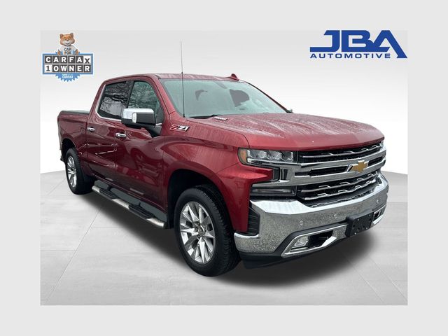 Cherry Red Tintcoat 2021 Chevrolet Silverado 1500 LTZ Crew Cab 4WD Pickup Truck Four-Wheel Drive Automatic