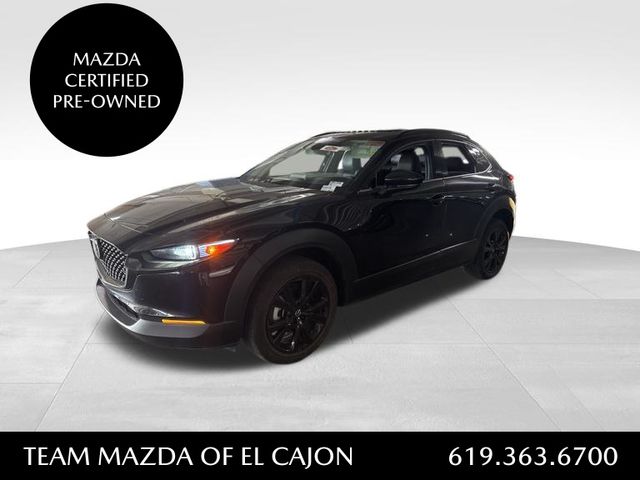 Jet Black Mica 2025 Mazda CX-30 2.5 Turbo Premium Plus AWD SUV / Crossover All-Wheel Drive 6-Speed Automatic