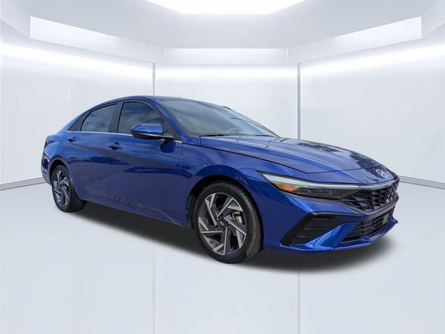 Intense Blue 2025 Hyundai Elantra SEL Convenience FWD Sedan Front-Wheel Drive Continuously Variable Transmission