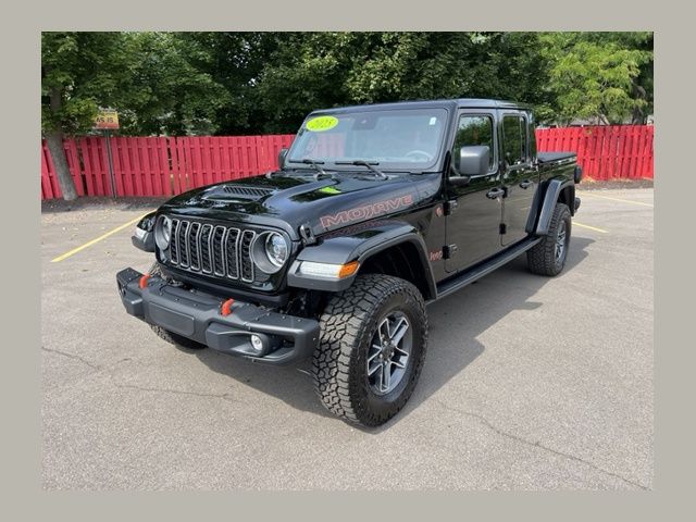 Black Clearcoat 2025 Jeep Gladiator Pickup Truck Four-Wheel Drive 8-Speed Automatic