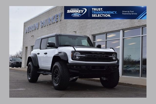 Oxford White 2025 Ford Bronco Raptor SUV / Crossover Four-Wheel Drive Automatic