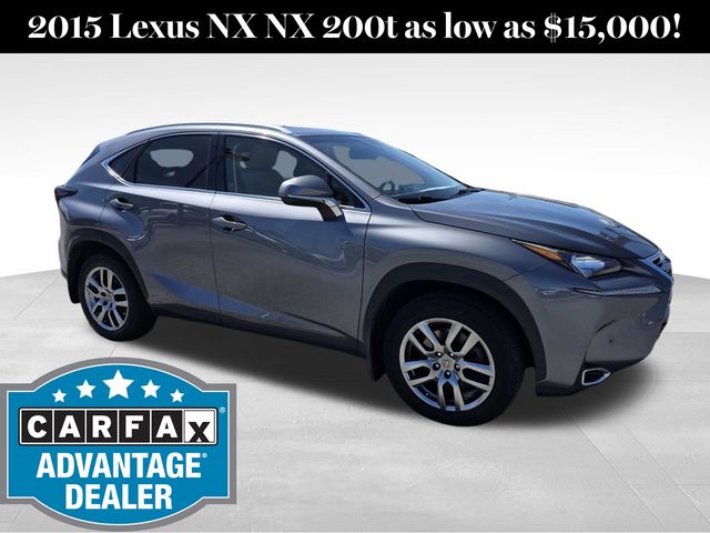Gray Pearl 2015 Lexus NX 200t AWD SUV / Crossover All-Wheel Drive 6-Speed Automatic