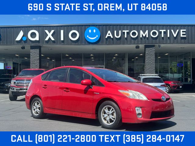 Barcelona Red Metallic 2010 Toyota Prius Hatchback Front-Wheel Drive Continuously Variable Transmission