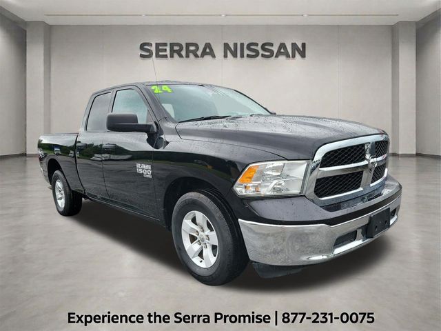 Diamond Black Crystal Pearlcoat 2024 RAM 1500 Pickup Truck 4X2 8-Speed Automatic