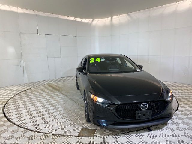 Jet Black Mica 2024 Mazda MAZDA3 2.5 S Select Sport Hatchback FWD Hatchback Front-Wheel Drive 6-Speed Automatic