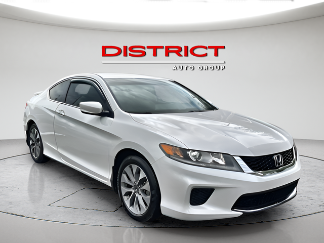 White 2013 Honda Accord Coupe Coupe Front-Wheel Drive Continuously Variable Transmission