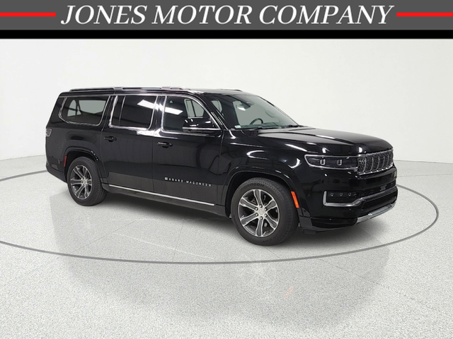 Diamond Black Crystal Pearlcoat 2024 Jeep Grand Wagoneer L 4WD SUV / Crossover Four-Wheel Drive 8-Speed Automatic