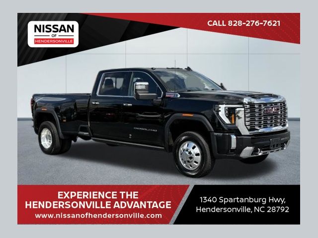 Onyx Black 2024 GMC Sierra 3500HD Pickup Truck Four-Wheel Drive Automatic