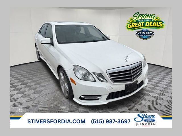 White 2013 Mercedes-Benz E-Class E 350 4MATIC Sedan 7-Speed Automatic