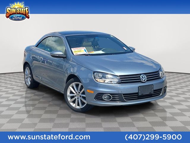 Horizon Blue Metallic 2014 Volkswagen Eos Komfort SULEV Convertible Front-Wheel Drive 6-Speed Dual Clutch