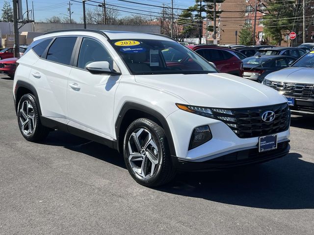 Serenity White Pearl 2023 Hyundai Tucson SEL AWD SUV / Crossover All-Wheel Drive 8-Speed Automatic
