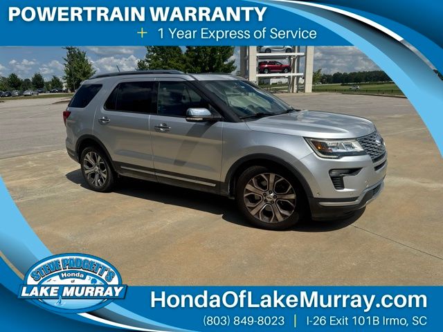Ingot Silver 2018 Ford Explorer SUV / Crossover All-Wheel Drive 6-Speed Automatic