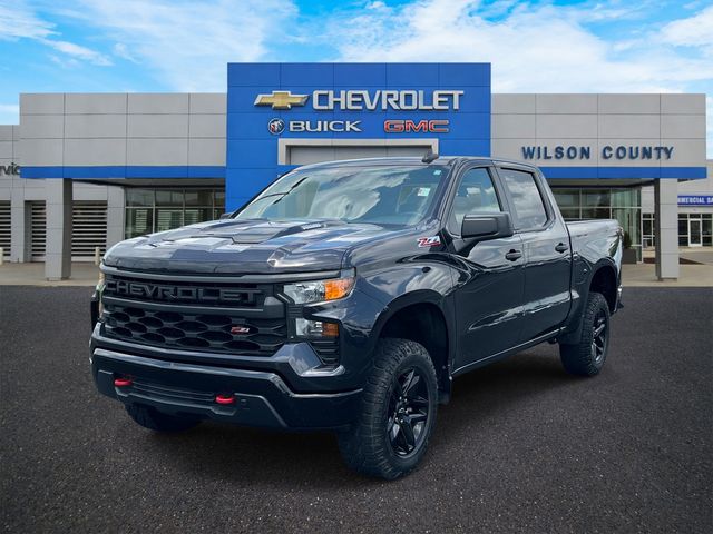 Dark Ash Metallic 2022 Chevrolet Silverado 1500 Pickup Truck Four-Wheel Drive Automatic