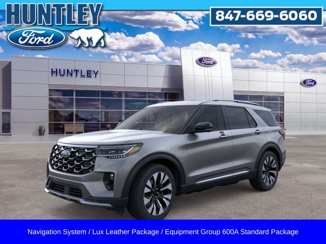 Carbonized Gray Metallic 2026 Ford Explorer SUV / Crossover All-Wheel Drive Automatic