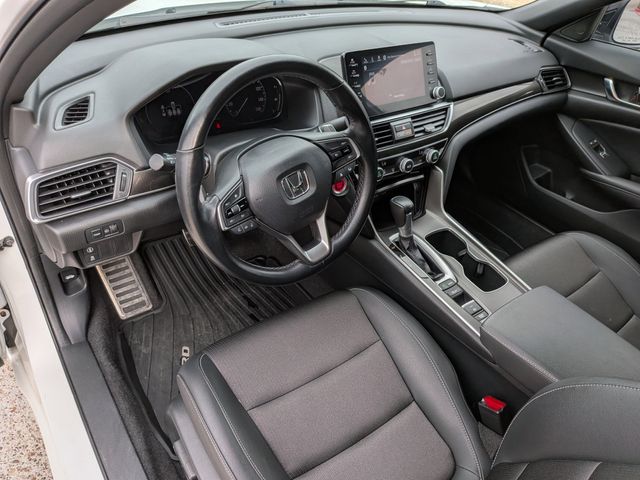 2022 Honda Accord Sport White at Bravo Nissan