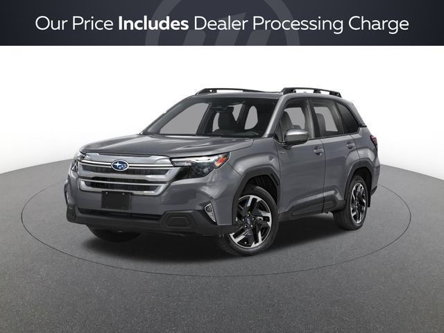 Gray Metallic 2026 Subaru Forester Hybrid SUV / Crossover All-Wheel Drive Continuously Variable Transmission