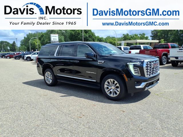 Onyx Black 2025 GMC Yukon XL SUV / Crossover Four-Wheel Drive 