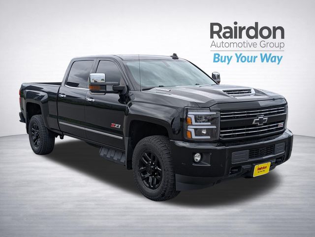 Black 2018 Chevrolet Silverado 3500HD Pickup Truck Four-Wheel Drive 6-Speed Automatic