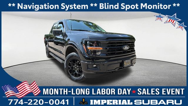 Agate Black Metallic 2024 Ford F-150 Pickup Truck Four-Wheel Drive Automatic