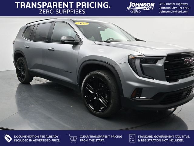 Sterling Metallic 2025 GMC Acadia SUV / Crossover Four-Wheel Drive 8-Speed Automatic