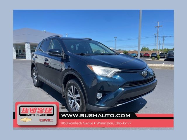 Teal (Galactic Aqua Mica) 2018 Toyota RAV4 XLE AWD SUV / Crossover All-Wheel Drive 6-Speed Automatic