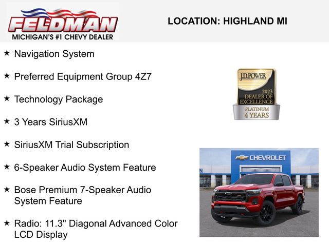 New 2025 Chevrolet Colorado For Sale in Livonia, MI