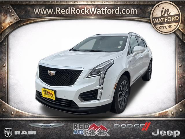 Crystal White Tricoat 2021 Cadillac XT5 Sport AWD SUV / Crossover Four-Wheel Drive 9-Speed Automatic
