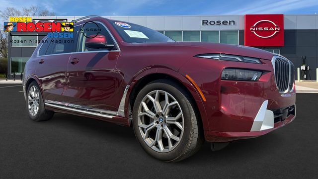 Red 2025 BMW X7 xDrive40i AWD SUV / Crossover All-Wheel Drive 8-Speed Automatic